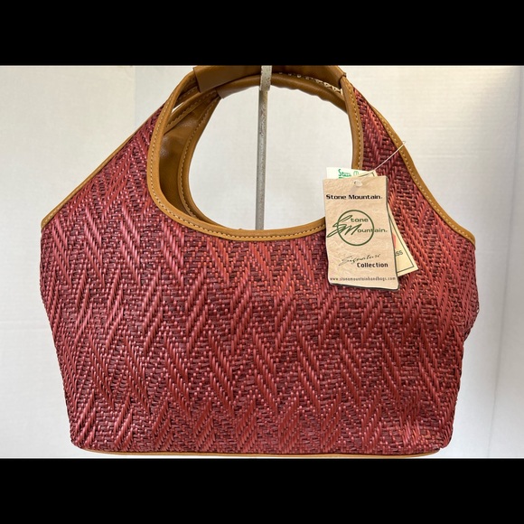 Stone Mountain Accessories Handbags - Stone Mountain Woven bag